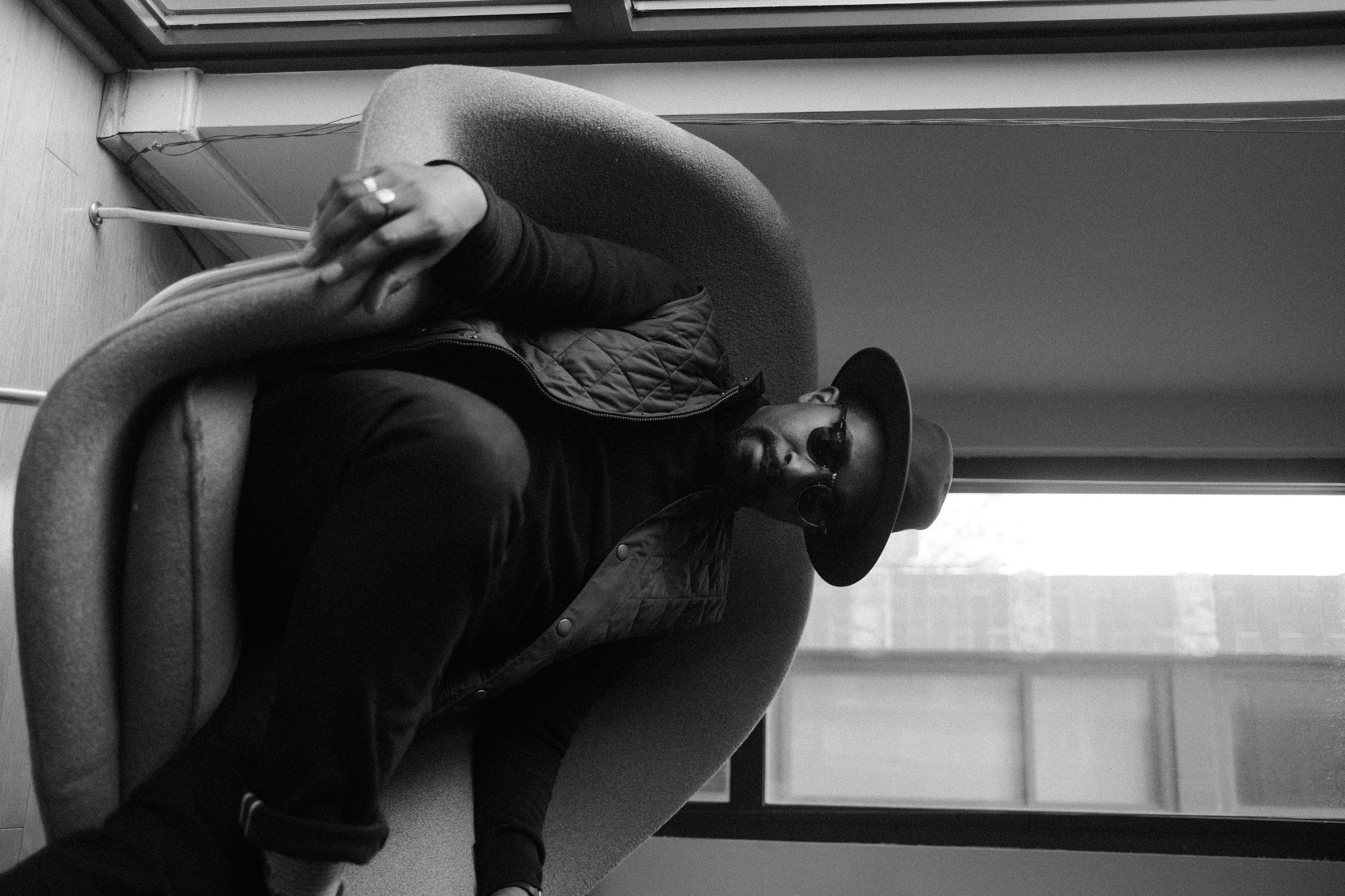 Seated in the light